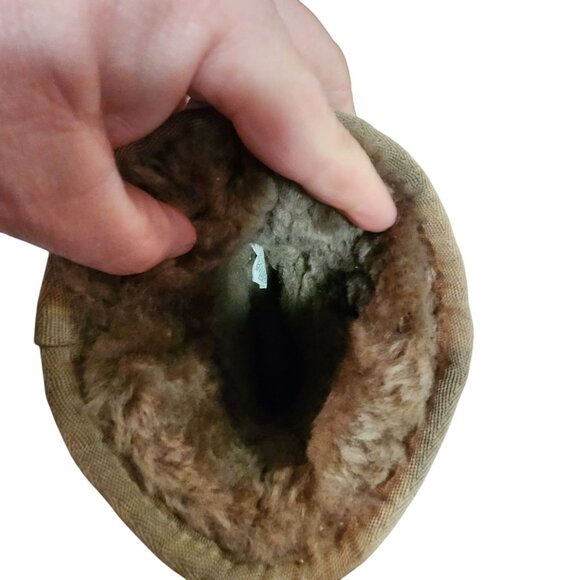 Koolaburra By UGG Womens Tan Mid-Calf Suede Shearling Boots Size 9 - Picture 8 of 9